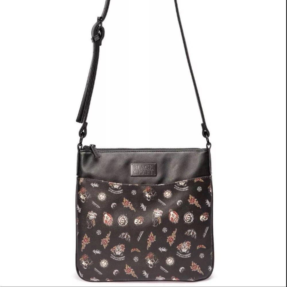 Blackcraft Cult Crossbody Bag passport design